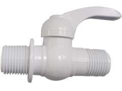 Registro de Esfera 1/2" de Rosca Externa 1/4" de Volta – Plasbohn