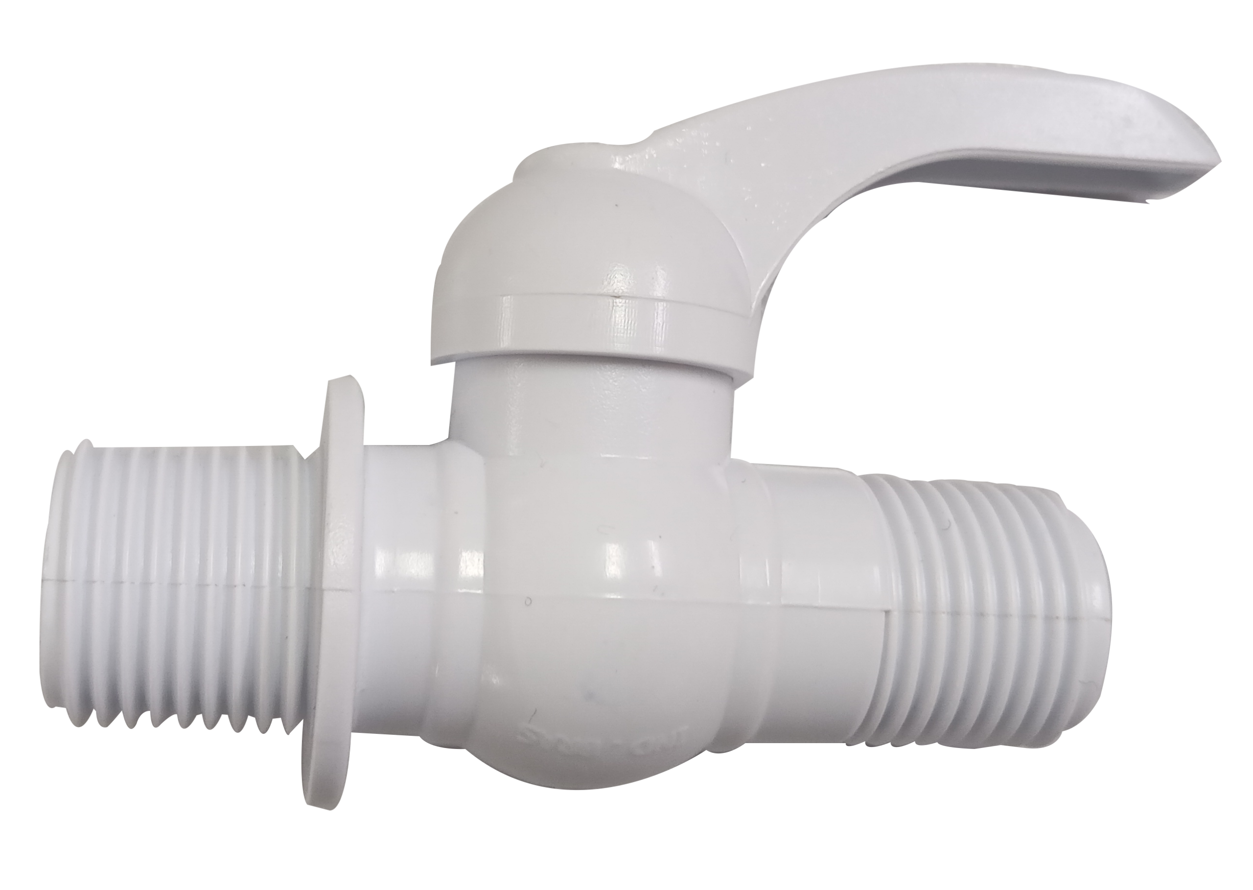 Registro de Esfera 1/2" de Rosca Externa 1/4" de Volta – Plasbohn