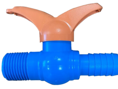 Registro de Irrigação União Dentada Rosca Externa - Plasbohn